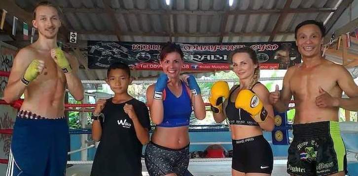 Muay Thai classes for tourists Bangkok